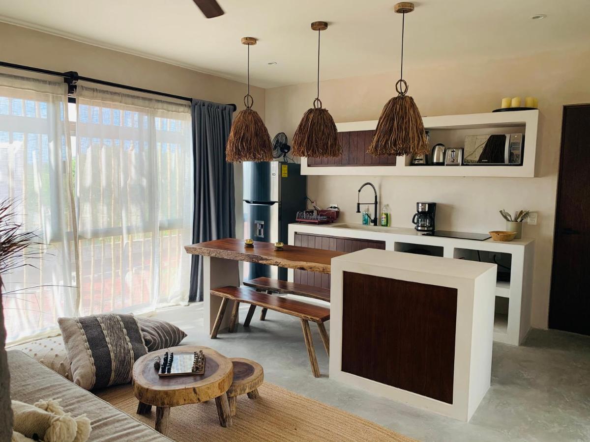 Vida Jungle Boho Apart 13 With Special Fee To Access Hotel Bardo Tulum Pueblo Buitenkant foto