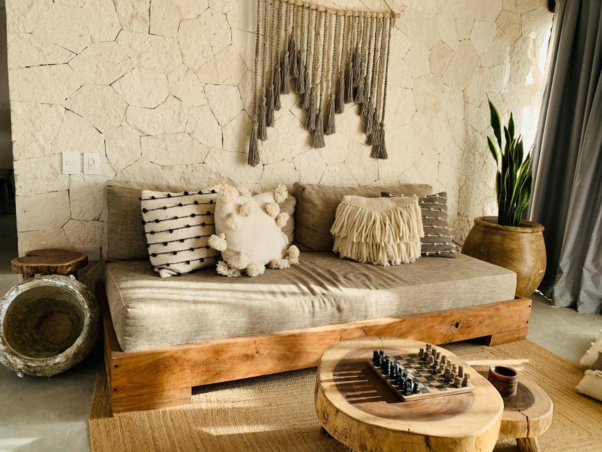 Vida Jungle Boho Apart 13 With Special Fee To Access Hotel Bardo Tulum Pueblo Buitenkant foto