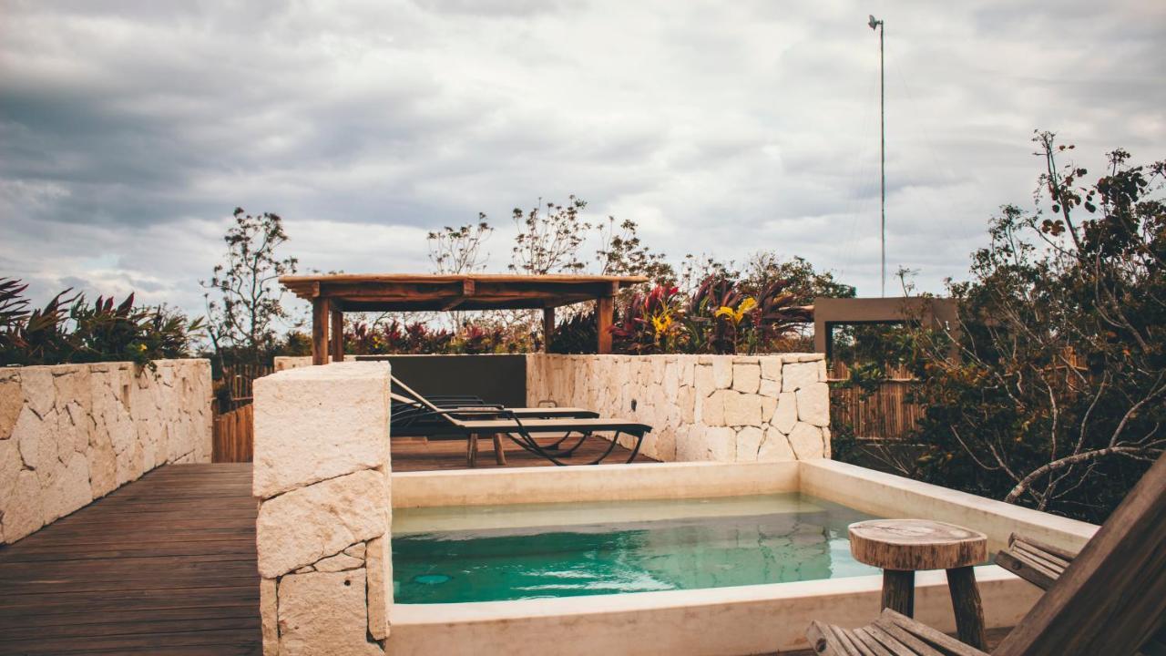 Vida Jungle Boho Apart 13 With Special Fee To Access Hotel Bardo Tulum Pueblo Buitenkant foto
