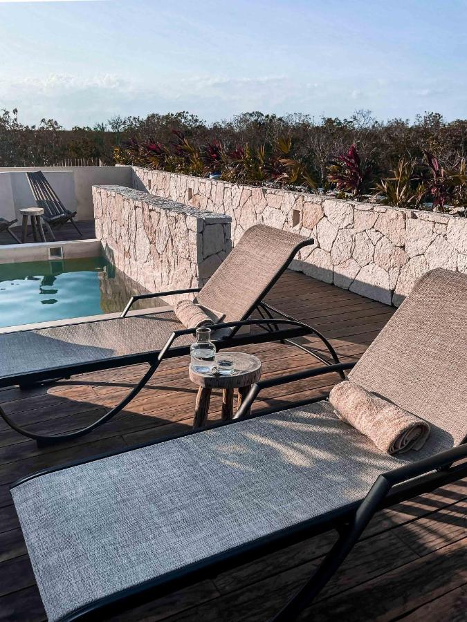 Vida Jungle Boho Apart 13 With Special Fee To Access Hotel Bardo Tulum Pueblo Buitenkant foto