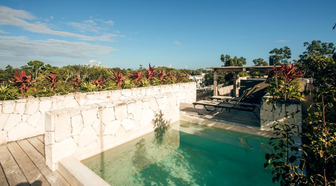 Vida Jungle Boho Apart 13 With Special Fee To Access Hotel Bardo Tulum Pueblo Buitenkant foto